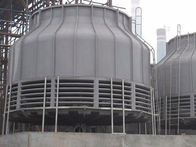 逆流式圓形玻璃鋼冷卻塔